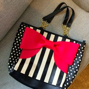 Betsey Johnson Large Tote Bag